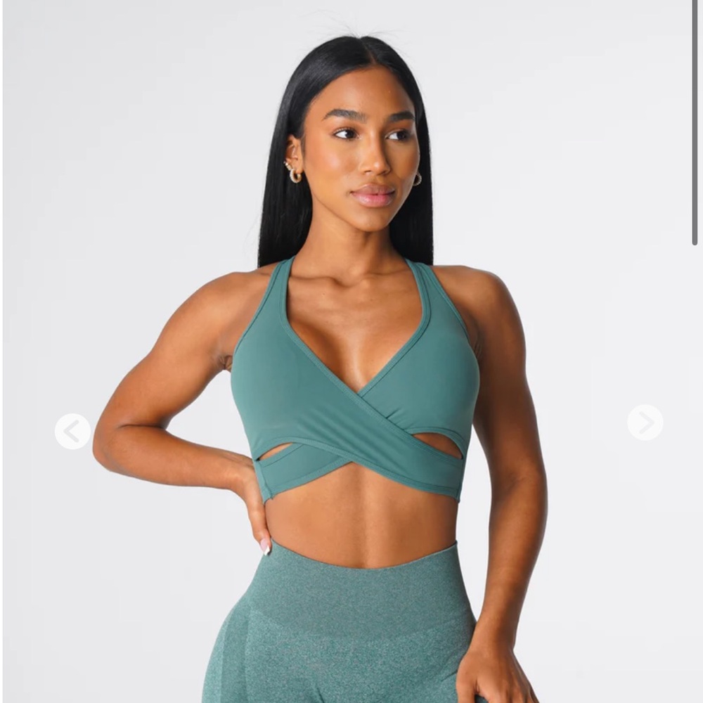 NVGTN Forest Green Radiance Bra